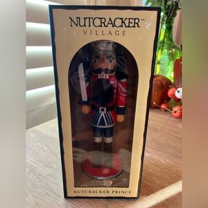 Nutcracker Village nutcracker Prince 10th Anniversary in box